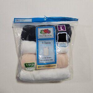 NWT Girls Fruit Of The Loom 4 Pack Cami Tops